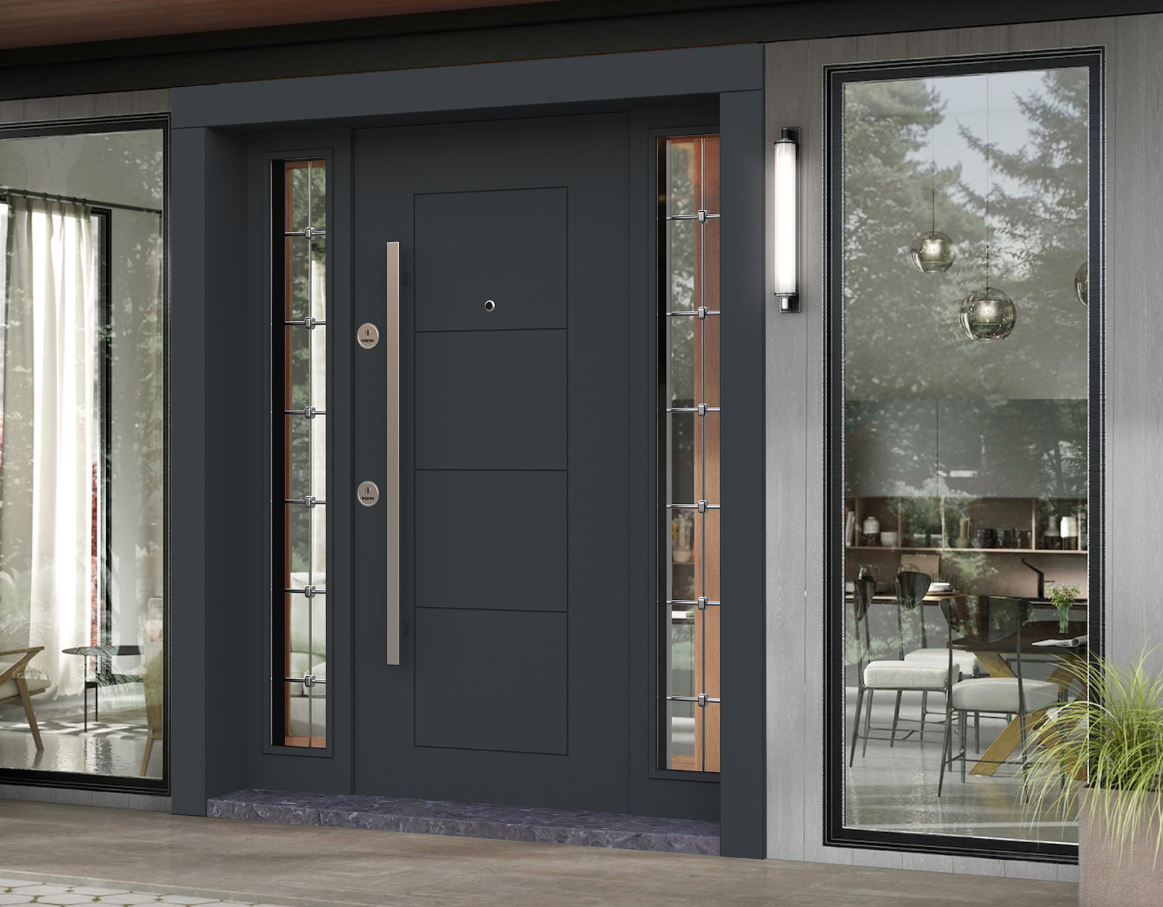 Çamlıhemşin Çelik Kapıcı